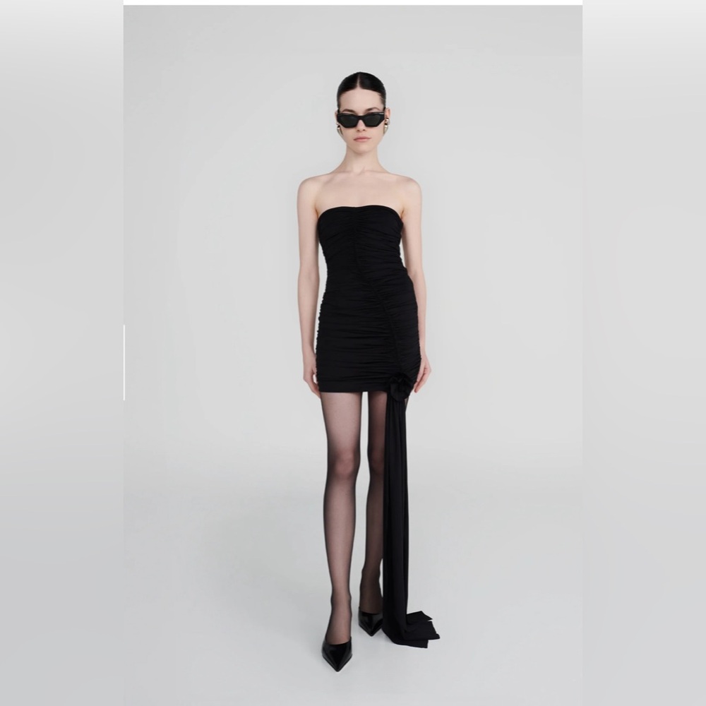 Maygel Coronel Black Dress